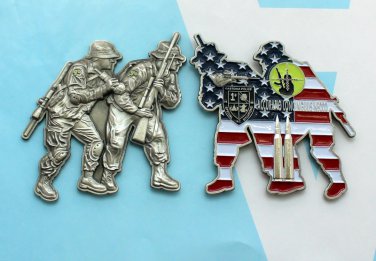 Sniper Challenge Coin Special Forces Law Enforcement Police