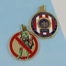 Challenge Coin New York Police NYPD boba fett vilains BUSTER TIMES SQUARE Challenge Coin New York Police NYPD boba fett vilains BUSTER TIMES SQUARE