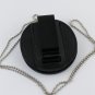 Old West Style Auto Repossession Agent Metal Badge  2 1/4 Inch & Holder