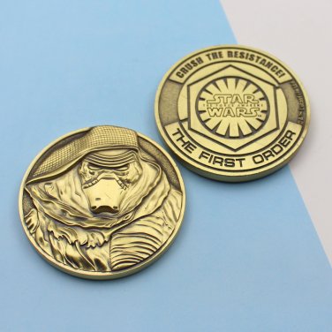 Challenge Coin Star Wars Villian 1 3/4 Inch