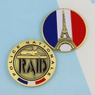Challenge Coin Police France French Paris Eiffel Tower RAID Challenge Coin Police France French Paris Eiffel Tower RAID