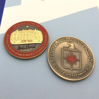 CIA Challenge Coin 45th President Of USA Donald Trump