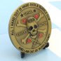 Challenge Coin Clandestine Black OPS Services CIA