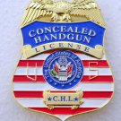 Concealed Carry Handgun License Metal Badge Money Clip