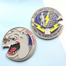 Challenge Coin Cyber Intelligence Unit Bull Dog Bulldog