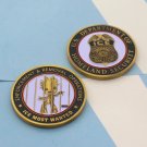 Federal Law Police Ice Challenge Coin Trump Baby Groot In Jail