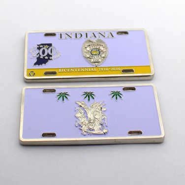 Challenge Coin Police Detective Dope Marijuana Eagle Task Force Grim Reaper 3&acirc;��