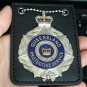 Australia Queensland Badge Prostective Service & Leather Holder