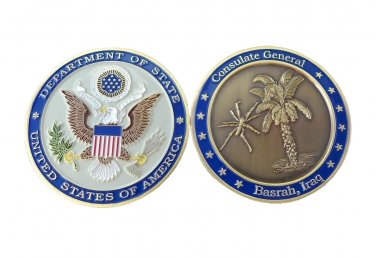 Department of State U.S. Consulate General Basrah Iraq Challenge Coin