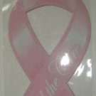    (3) Breast Cancer Ribbon Car Magnets