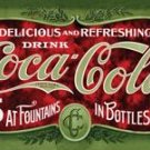 Coke 1900's 5 Cents Tin Sign #1074