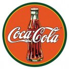 Coke 30's Bottle Logo Tin Sign #1069