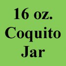 16 oz. Coquito Jar w/ Rum
