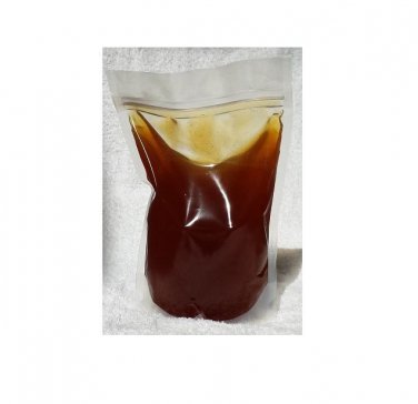 BUCKWHEAT HONEY WITH HONEYCOMB BITS 100% PURE, RAW & NATURAL ( Stand-Up Pouch)