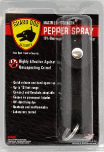 Guard Dog Pepper Spray- Keychain Size