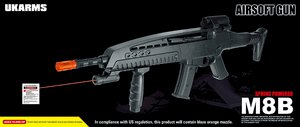 UK Arms M8B Spring Powered Airsoft Rifle