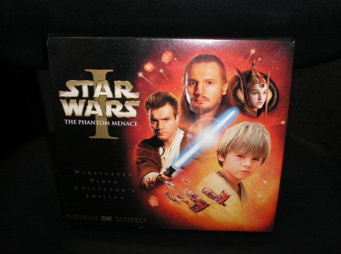 STAR WARS THE PHANTOM MENACE WIDESCREEN VIDEO COLLECTOR'S EDITION (VHS ...