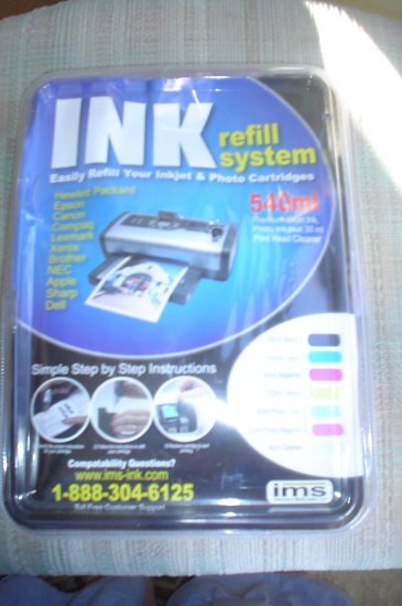 PREMIUM INK REFILL SYSTEM KIT by IMS - BRAND NEW!