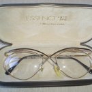 ESSENSE EYEGLASS FRAMES #410 MATT BLACK & GOLD - VERY DIFFERENT! ESSENSE EYEGLASS FRAMES #410 MATT BLACK & GOLD - VERY DIFFERENT!