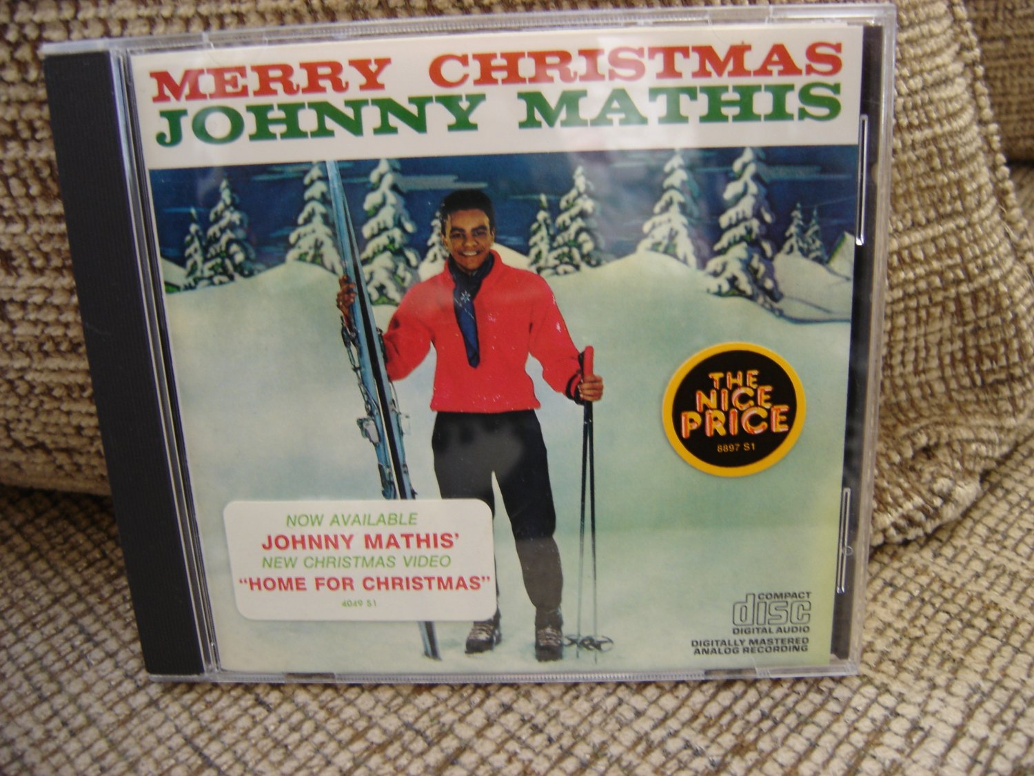 MERRY CHRISTMAS JOHNNY MATHIS CD THE BEST CHRISTMAS CD EVER MADE A