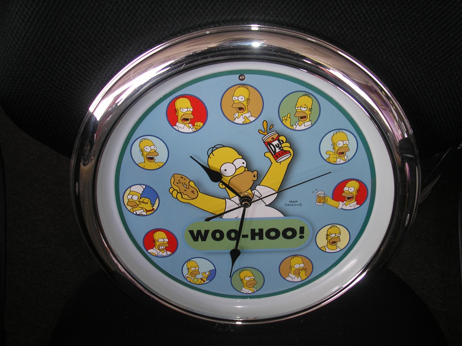 Homer Simpson Woo Hoo Talking Wall Clock 12 Of Homers Philosophies