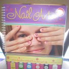 NAIL ART by Klutz - Instruction book and 6 non-toxic, peel-off nail colors!!