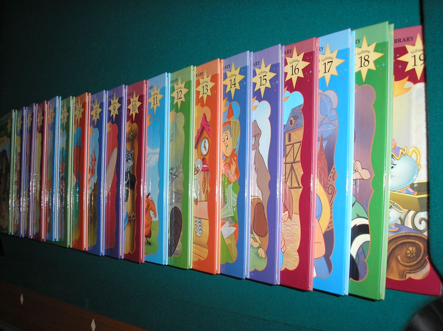 Disneys Storytime Treasures Library Complete 19 Volume Set With Matching Canvas Tote Rare Find 
