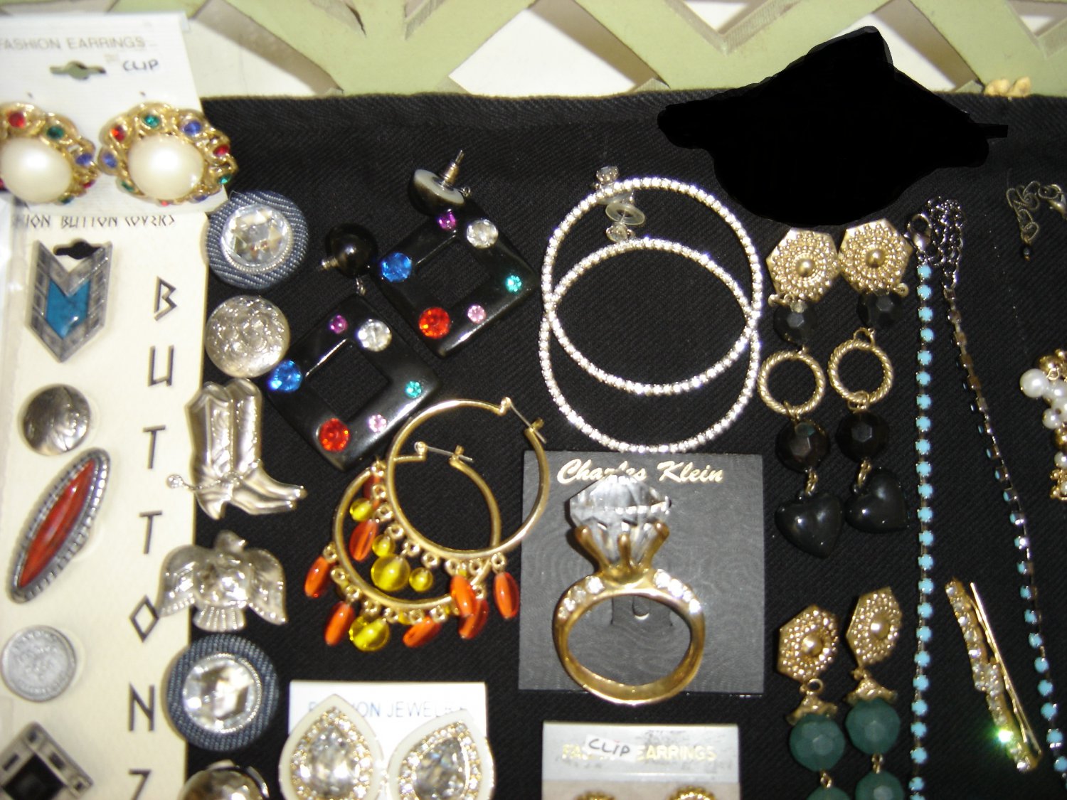 JEWELRY LOT 6 of COSTUME JEWELRY 100+ PCS GREAT FOR NEW