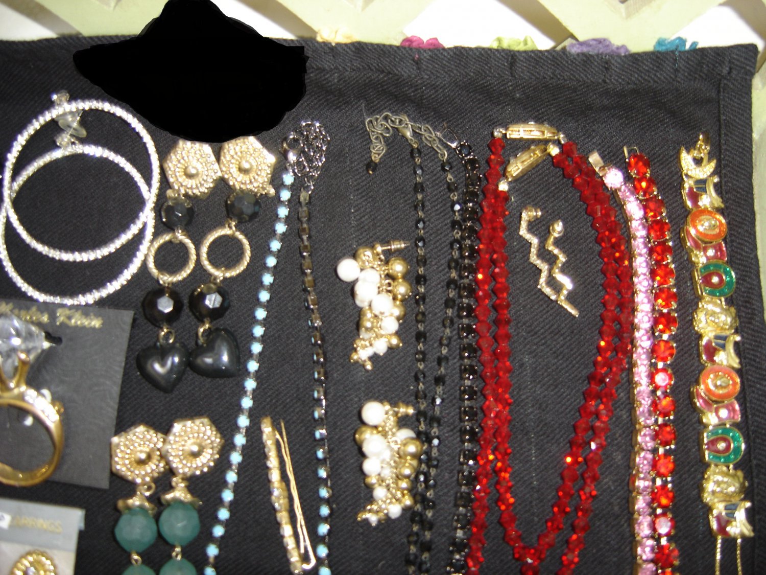 JEWELRY LOT 6 of COSTUME JEWELRY 100+ PCS GREAT FOR NEW