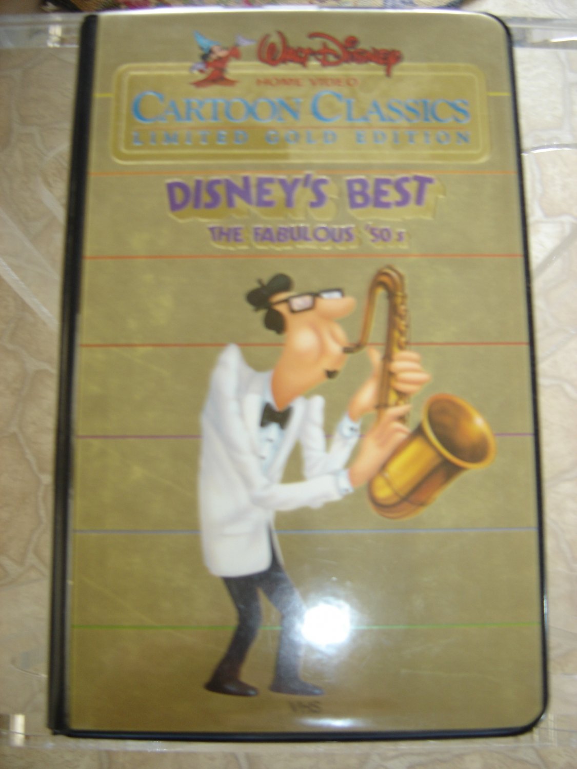 Walt Disney Cartoon Classics Limited Gold Edition Vhs Value : Cartoon