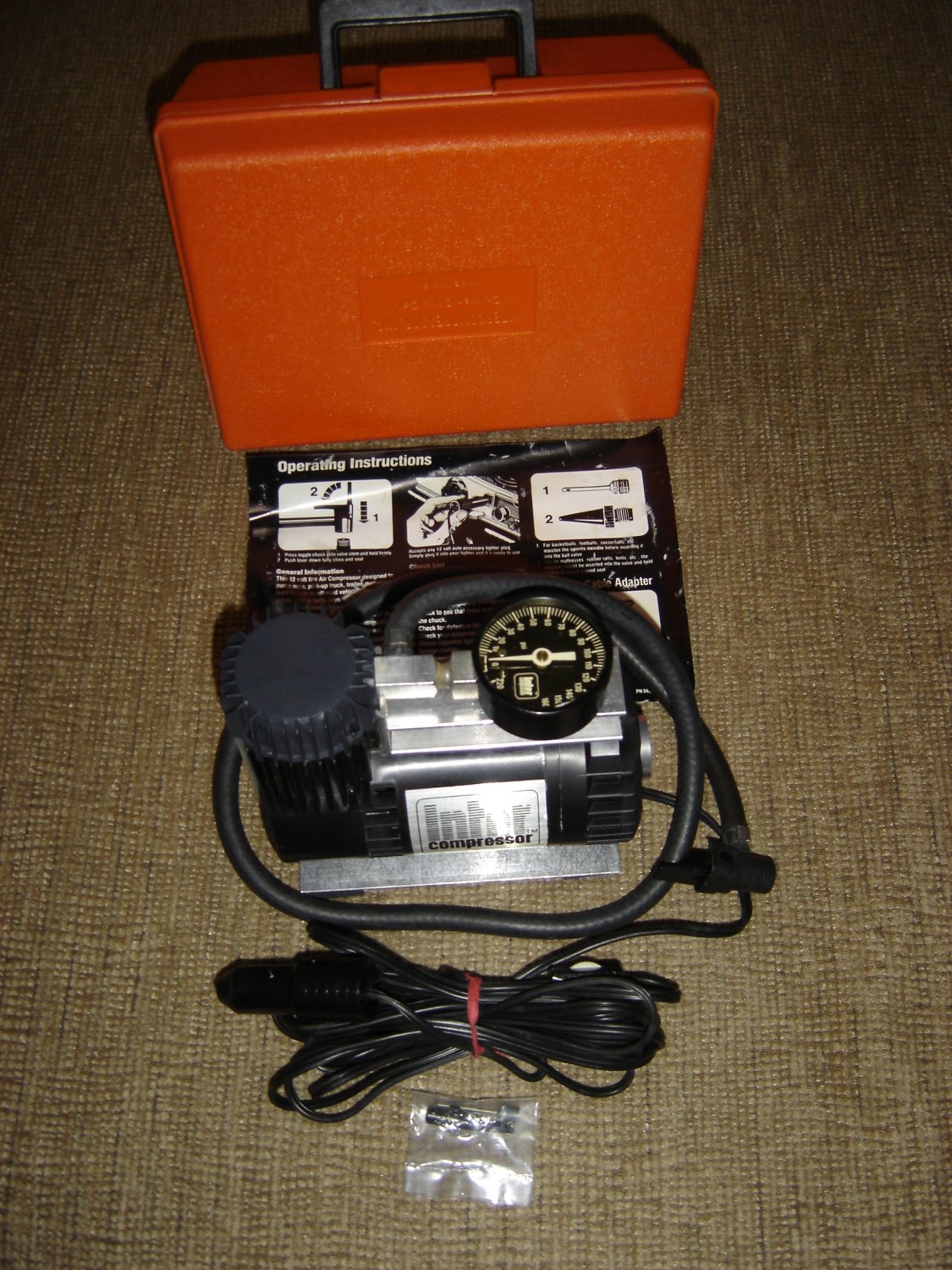 200 HIFLO SERIES 12 VOLT PORTABLE TIRE AIR COMPRESSOR!