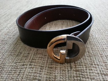 two tone gucci belt
