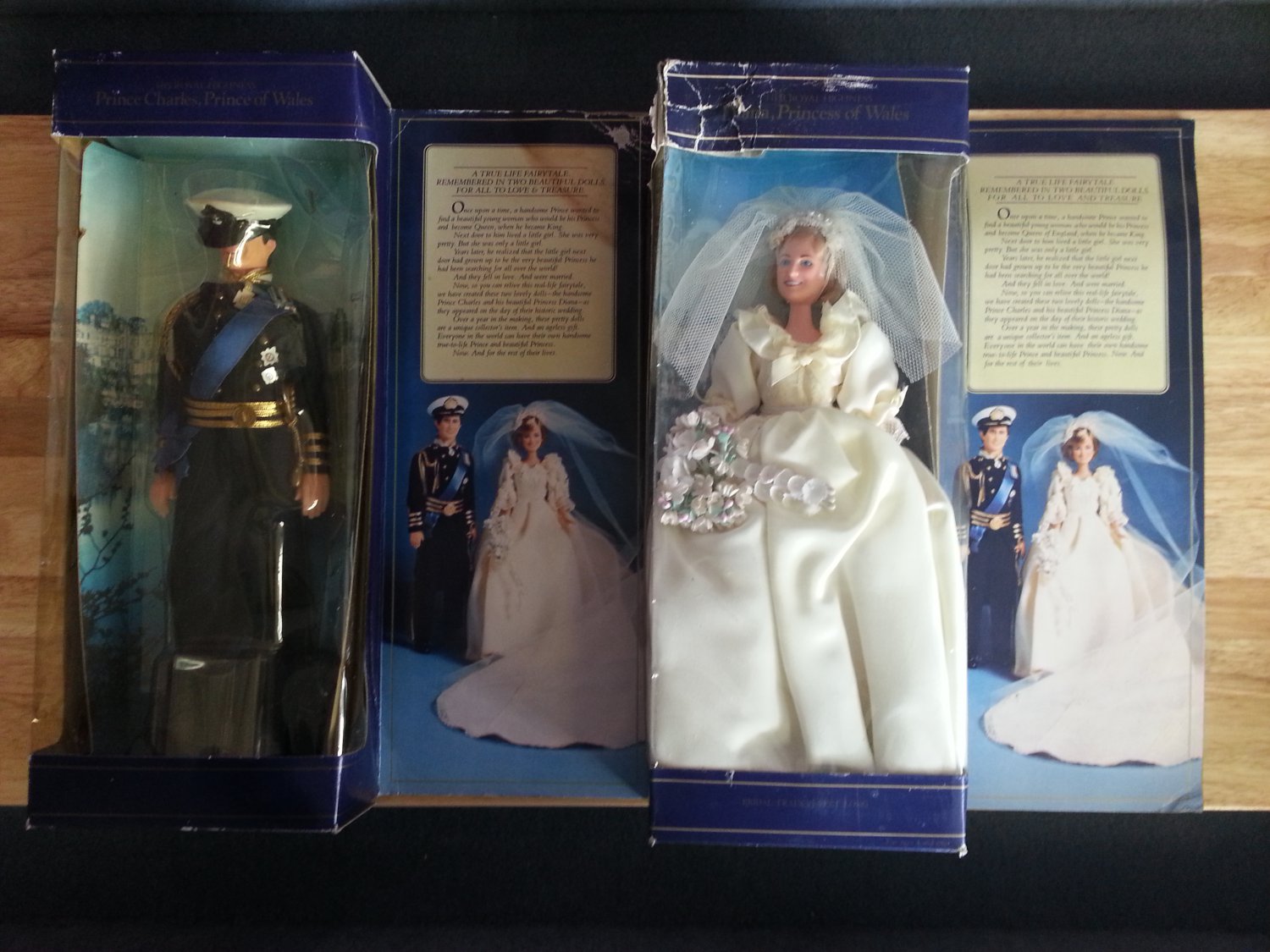 princess diana and prince charles wedding dolls value