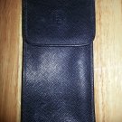 FENDI Authentic Black "Pebbled" Leather Eyeglass Case!!