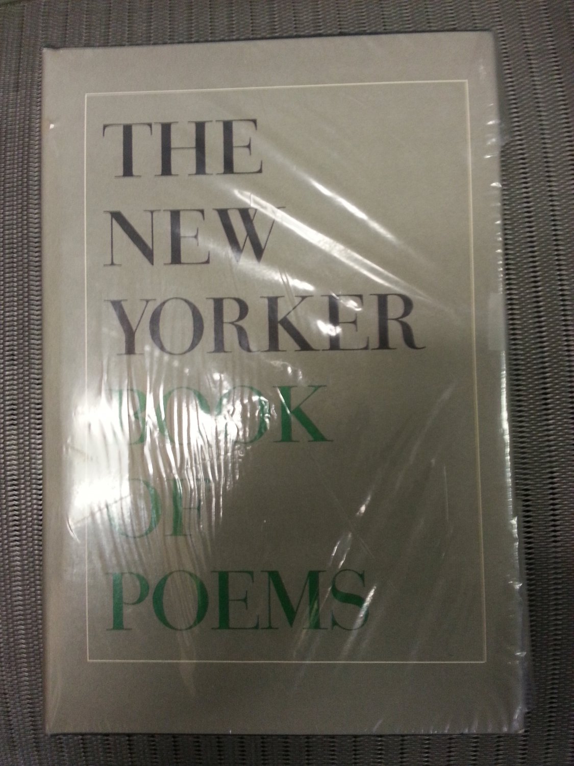 The New Yorker Book of Poems Hardcover by The New Yorker !