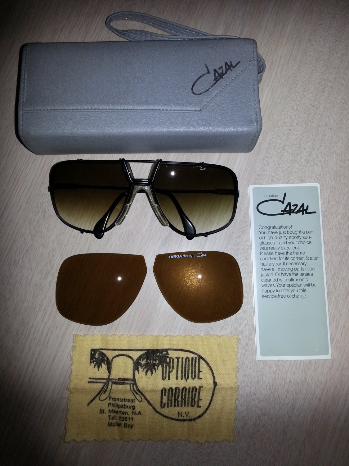 Cazal Targa 902 design, original from 1980's; NO retro sunglasses - 2 ...