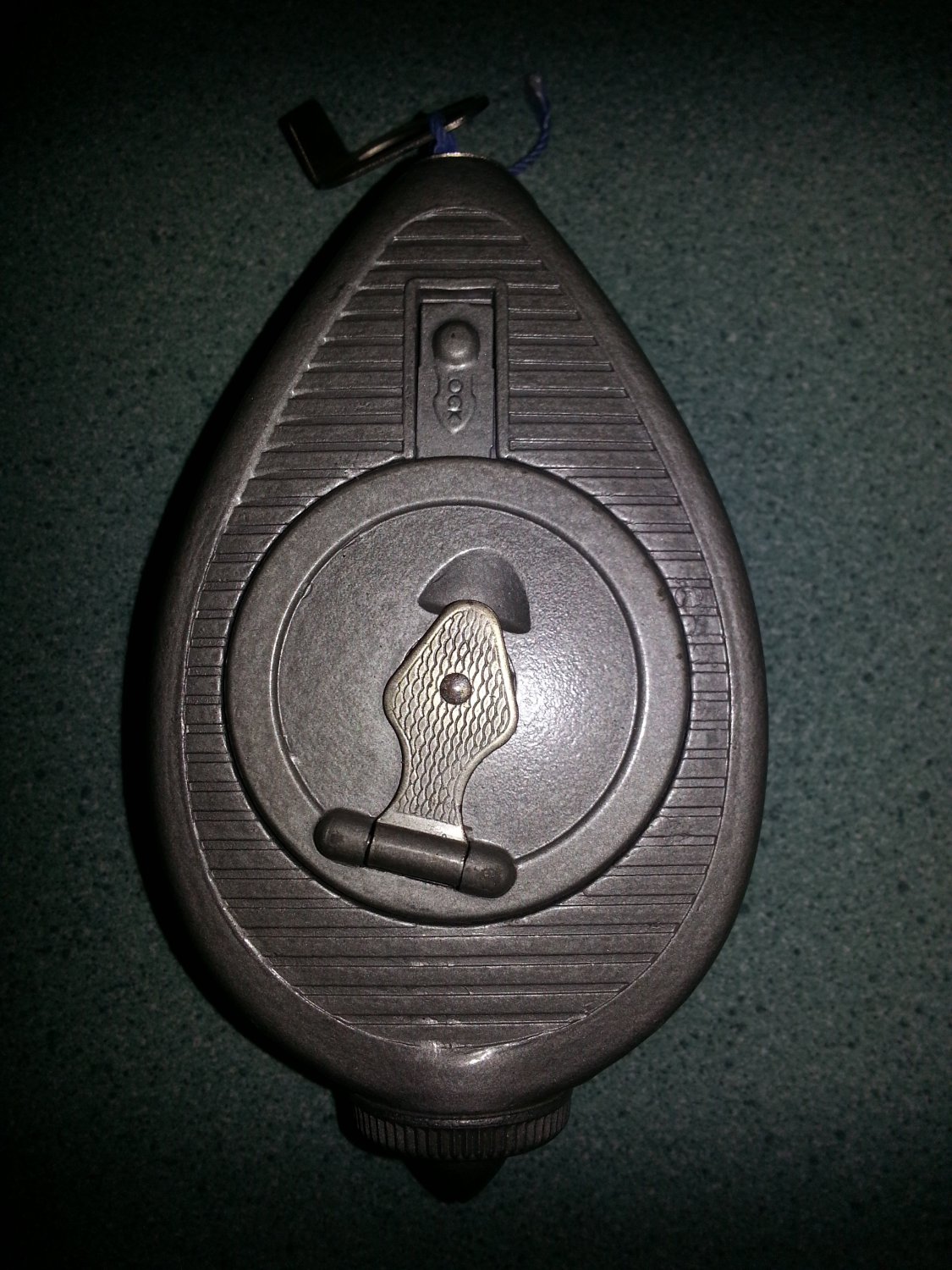 Vintage Evans Dual Purpose Chalk Line Plumb Line Original Box MADE IN