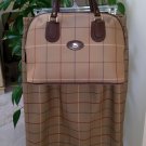 Vintage Authentic Burberry Boston Plaid Tote w/ Matching Skirt & Extra Fabric! Vintage Authentic Burberry Boston Plaid Tote w/ Matching Skirt & Extra Fabric!