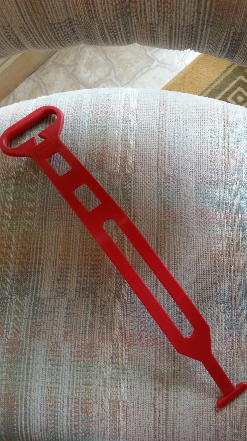 The Handy Handle Adjustable Plastic Handle For All Your Carrying