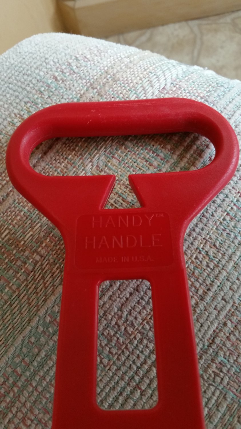 The Handy Handle Adjustable Plastic Handle For All Your Carrying