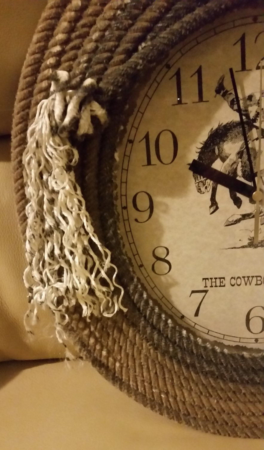 Lariat Rope Clock - 