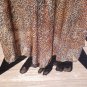 ASTARTE Plus Size Designer Custom Made LEOPARD JACKET DUSTER, OSFM!