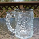 Batman Forever - 1995 McDonald's Glass Cup Mug - Batman and Gotham City etched in glass!