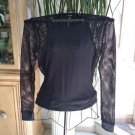 GUESS JEANS 'COUPE' Black Stretchy Fishnet Top - Size XL - GOTHIC, BIKER, COOL & SEXY! GUESS JEANS 'COUPE' Black Stretchy Fishnet Top - Size XL - GOTHIC, BIKER, COOL & SEXY!