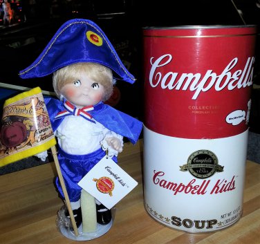 campbell soup porcelain dolls