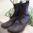 LL Bean Women's Limited Edition Signature Waxed-Canvas Maine Hunting Duck Shoe Boot #270127 - Sz 10!