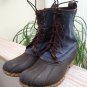 LL Bean Women's Limited Edition Signature Waxed-Canvas Maine Hunting Duck Shoe Boot #270127 - Sz 10!