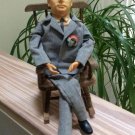 Vintage John F. Kennedy Limited Edition Doll with Rocking Chair by Kamar 1963!