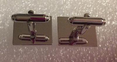 Vintage Anson Sterling Silver Knights of Columbus Cufflink Set - NOS