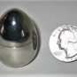 Vintage COTY Highly Polished Stainless Seel Egg, NUANCE Cream Perfume - 15 oz solid.